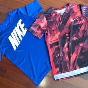 Boys Dri-Fit shirts